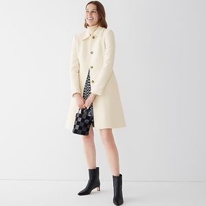 J. Crew, Italian Double Cloth, Wool Coat